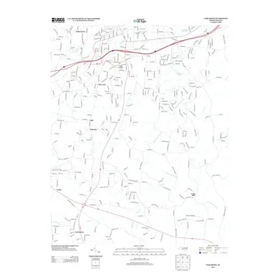 2013 Map of Fair Grove, 2013 Print
