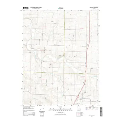 2015 Map of Fair Grove, 2015 Print