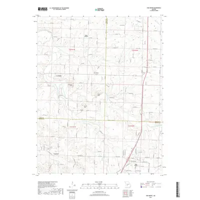 2017 Map of Fair Grove, 2017 Print