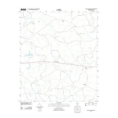 2012 Map of Fair Oak Springs, 2012 Print