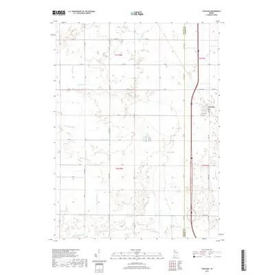 2019 Map of Fair Oaks, 2019 Print