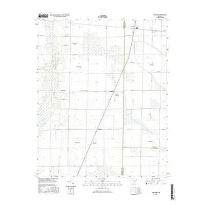 2017 Map of Fair Oaks, 2017 Print