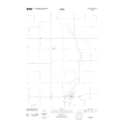 2013 Map of Fairbank, 2013 Print