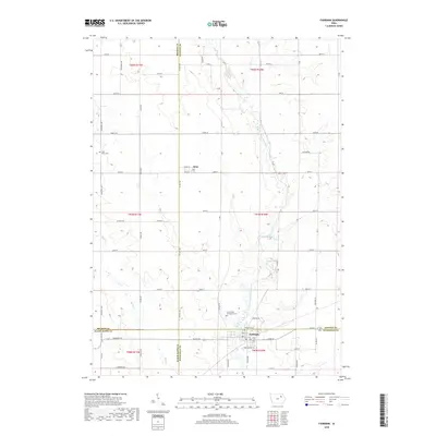 2018 Map of Fairbank, 2018 Print
