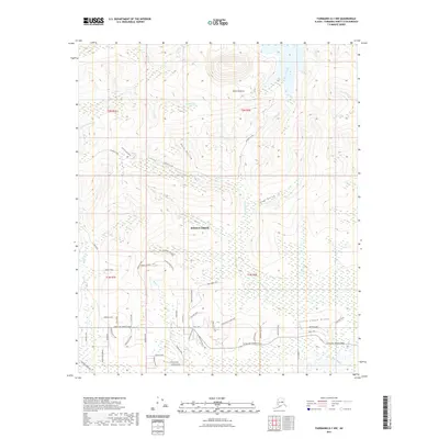 2021 Map of Fairbanks D-1 NW, 2021 Print