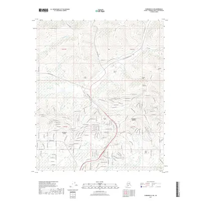 2017 Map of Fairbanks D-2 NE, 2017 Print