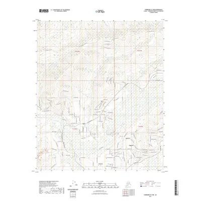 2021 Map of Fairbanks D-2 NW, 2021 Print
