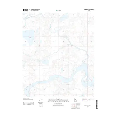 2013 Map of Fairbanks D-5 NW, 2013 Print