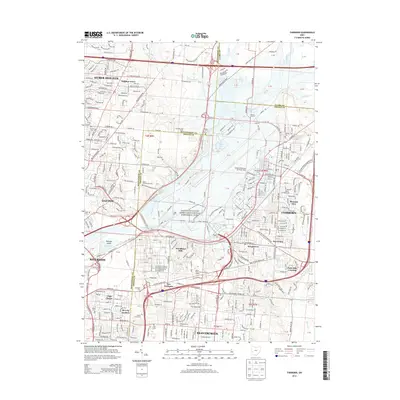 2013 Map of Fairborn, 2013 Print
