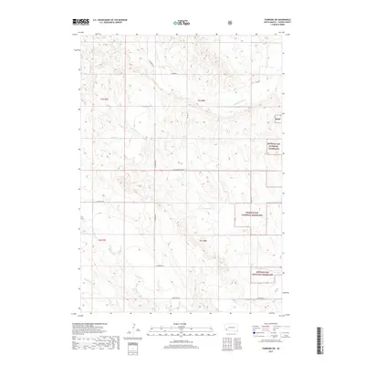 2017 Map of Fairburn SW, 2017 Print