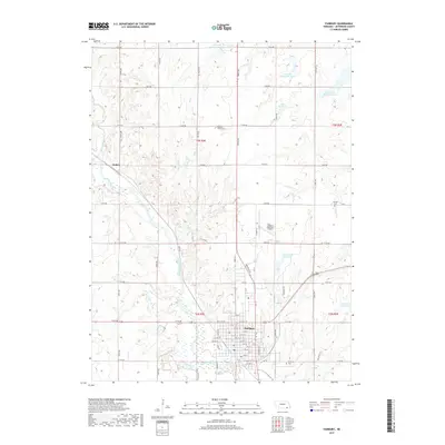 2017 Map of Fairbury, 2017 Print