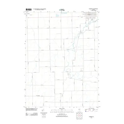 2012 Map of Fairbury, 2012 Print