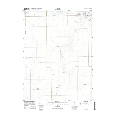 2015 Map of Fairbury, 2015 Print