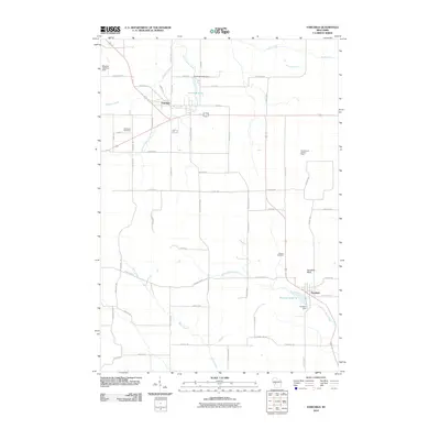 2010 Map of Fairchild, 2010 Print