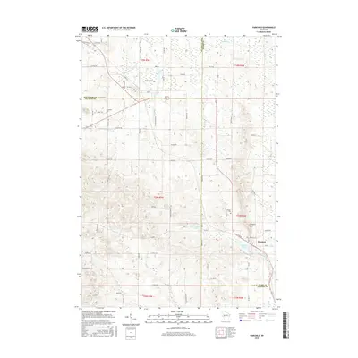 2015 Map of Fairchild, 2015 Print
