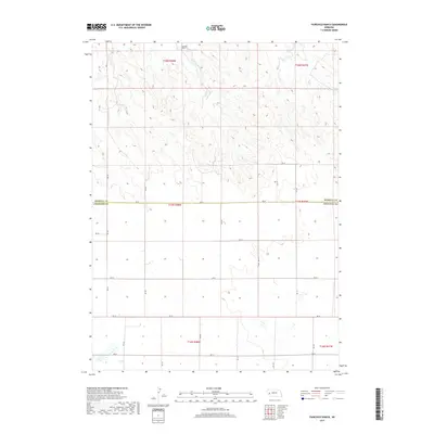 2017 Map of Fairchild Ranch, 2017 Print
