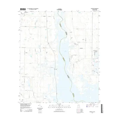 2014 Map of Fairchild, 2014 Print