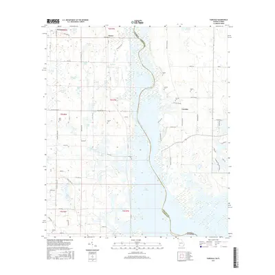 2017 Map of Fairchild, 2017 Print