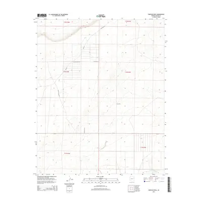 2014 Map of Fairchild Well, 2014 Print
