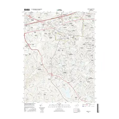 2016 Map of Fairfax, 2016 Print