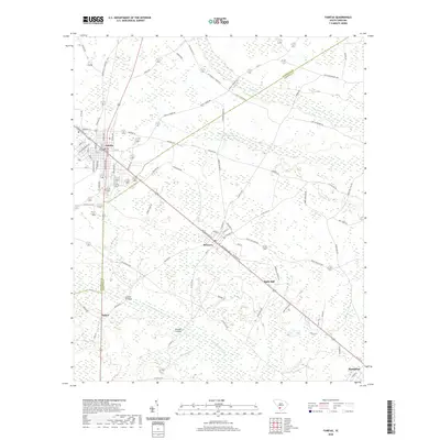 2020 Map of Fairfax, 2020 Print