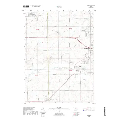 2018 Map of Fairfax, 2018 Print