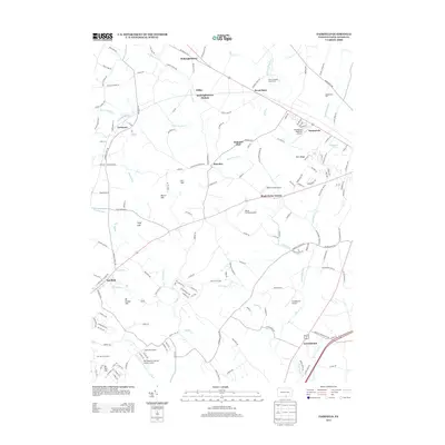 2013 Map of Fairfield, 2013 Print