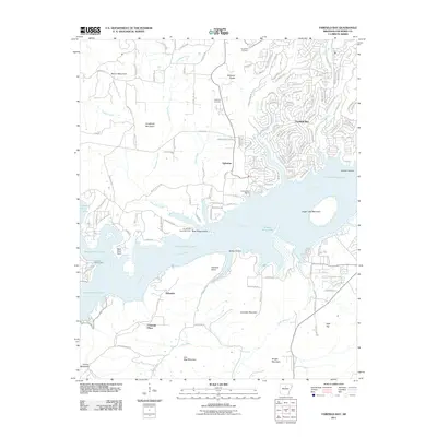 2011 Map of Fairfield Bay, 2011 Print