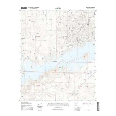 2014 Map of Fairfield Bay, 2014 Print
