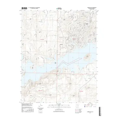 2017 Map of Fairfield Bay, 2017 Print