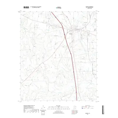 2019 Map of Fairfield, 2019 Print