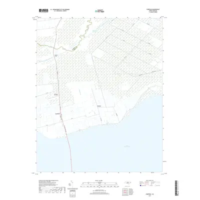 2019 Map of Fairfield, 2019 Print