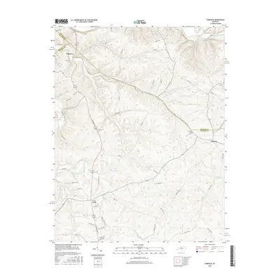 2016 Map of Fairfield, 2016 Print