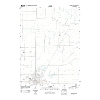 2010 Map of Fairfield North, 2010 Print