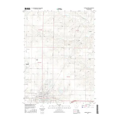 2015 Map of Fairfield North, 2015 Print