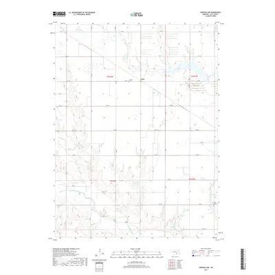 2017 Map of Fairfield NW, 2017 Print