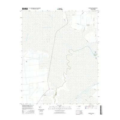 2016 Map of Fairfield NW, 2016 Print