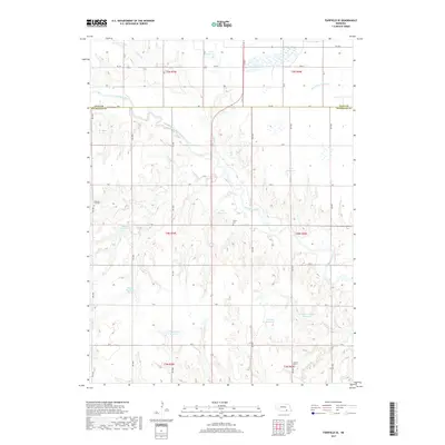 2017 Map of Fairfield SE, 2017 Print