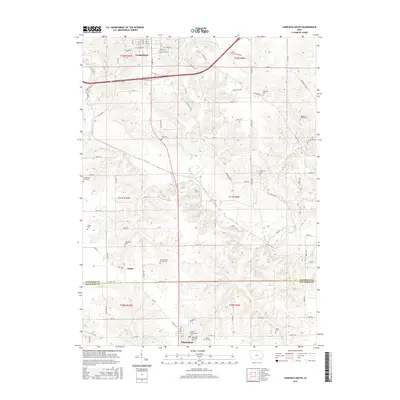 2015 Map of Fairfield South, 2015 Print