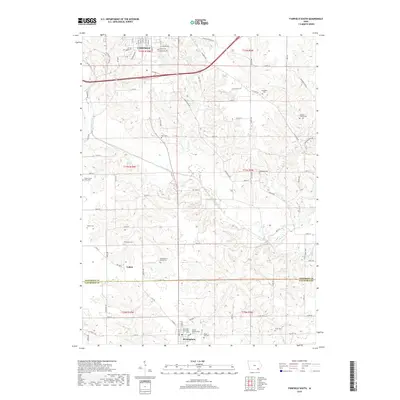2018 Map of Fairfield South, 2018 Print