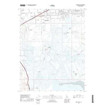 2018 Map of Fairfield South, 2018 Print