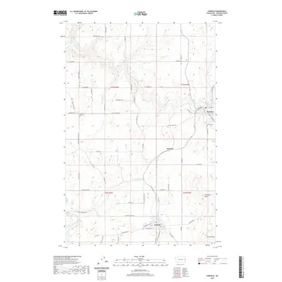 2020 Map of Fairfield, 2020 Print