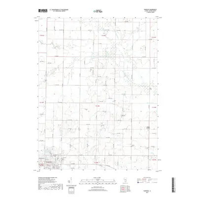 2018 Map of Fairfield, 2018 Print