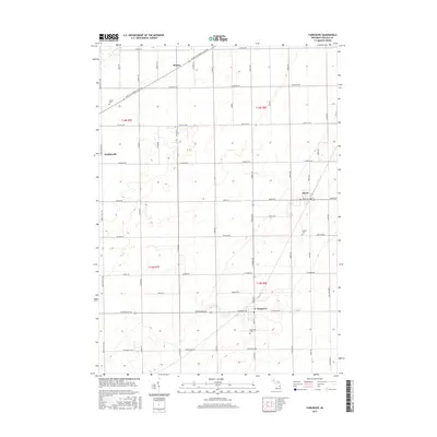 2017 Map of Fairgrove, 2017 Print
