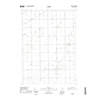 2019 Map of Fairgrove, 2019 Print