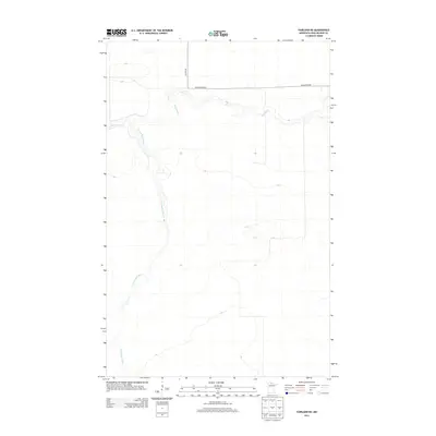 2013 Map of Fairland NE, 2013 Print