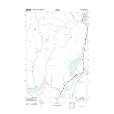 2012 Map of Fairlee, 2012 Print