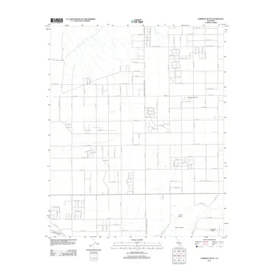 2012 Map of Fairmont Butte, 2012 Print