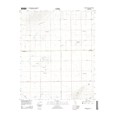 2015 Map of Fairmont Butte, 2015 Print