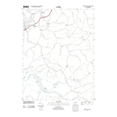 2011 Map of Fairmont East, 2011 Print